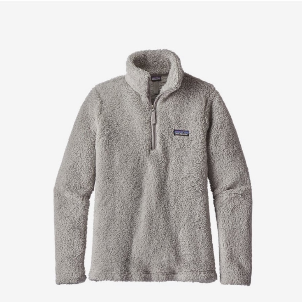 Grey Patagonia quarter zip